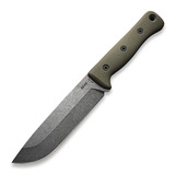 Reiff Knives - F6 Leuku, olijfgroen