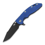 Hinderer - 3.5 XM-18 Skinny Harpoon Spanto Tri-Way Battle Black Blue/Black G10