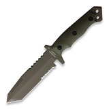 Halfbreed Blades - Medium Infantry Knife, olivengrønn