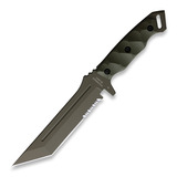 Halfbreed Blades - Medium Infantry Knife, olivgrön
