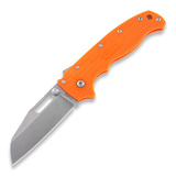Demko Knives - AD 20.5 Stonewashed, Shark Foot, оранжевый