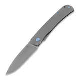 PMP Knives - User II Silver, Blue accents