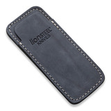 Lionsteel - Vertical leather sheath with clip, μπλε