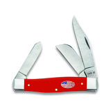Case Cutlery - American Workman Red Synthetic Large Stockman