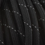 Marbles - Paracord 550, Black/Grey Heijastava 30,5m