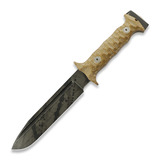 Wander Tactical - Centuria DP, Brown Micarta, Black Blood Finish