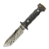 Wander Tactical - Centuria Pilot Tanto, Black Micarta, Black Blood