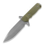 Medford - AIO-2, 3V Tumbled Blade, OD Green G10