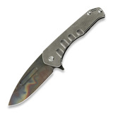 Medford - Praetorian Slim Flipper, S35VN Vulcan DP, Tumbled Handle