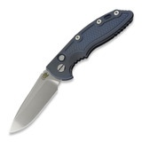 Hinderer - XM-18 3.5 Spearpoint Automatic Battle Blue Stonewash