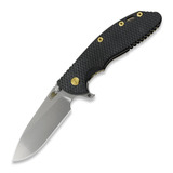 Hinderer - XM-24 4.0 S45VN Slicer Hollow Tri-Way Double Anodized, Black Micarta