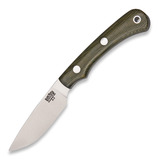 Bark River - Pro Scalpel II, Green Canvas Micarta