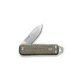 The James Brand - The Elko - OD Green / Stainless / Micarta / Straight