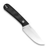 The James Brand - The Hell Gap - Black / Stainless / Micarta / Straight