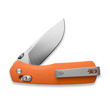 The James Brand - The Carter - Orange / Stainless / G10 / Straight