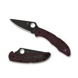 Spyderco - Delica 4 Burgundy Lgtw CTS-PD#1 Sprint Run