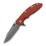 Hinderer - 3.5 XM-18 Harpoon Spanto Tri-Way Working Finish Red G-10