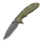 Hinderer - 3.5 XM-18 Harpoon Spanto Tri-Way Working Finish OD Green G-10