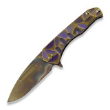 Medford - Praetorian Slim Flipper S35VN Vulcan DP, "Stained Glass"