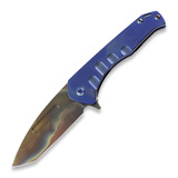 Medford - Praetorian Slim Flipper S35VN Vulcan Tanto, Blue