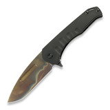 Medford - Praetorian Slim Flipper S35VN Vulcan Tanto, Black Hw