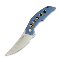 Reate - Velocity, Blue Titanium/Bronze Holes, Satin