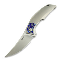 Reate - Velocity, Bead Blast Titanium/Zircuti, Hand Satin