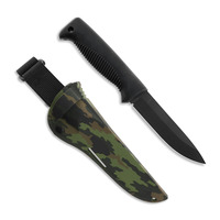 Peltonen Knives - Ranger Puukko M07 Black Cerakote, Suomi Camo