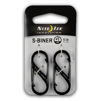 Nite Ize - S-Biner #1, 黒