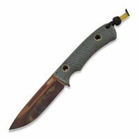 TRC Knives - K-1s Virus Edition, black micarta