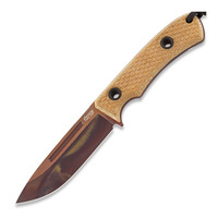 TRC Knives - K-1s Virus Edition, natural canvas micarta