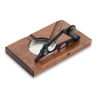Fox Knives - Fox Knives Sliding Cigar Cutter With Tray, zwart