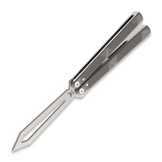 Flytanium - Flytanium Zenith Trainer 2.0 - Gunmetal Gray / Stonewash balisong trainer