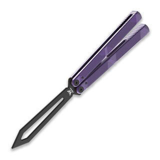 Flytanium - Flytanium Zenith Trainer 2.0 - Ultra Violet / Black balisong trainer