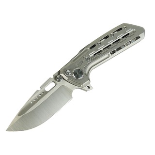 Reate - Складной нож Reate Terminator TX228, Bead Blasted Titanium, Satin