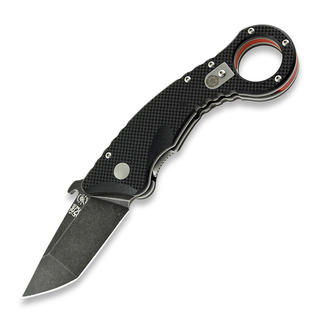 Spartan Blades - Spartan Blades Shoto Linerlock folding knife, Black G-10