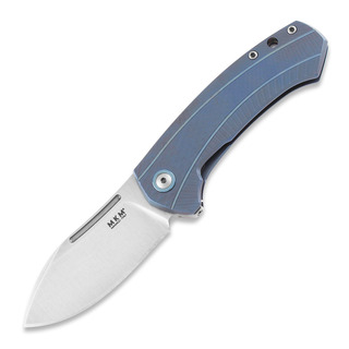 MKM Knives - MKM Knives Colvera folding knife, Ti blue