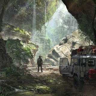 Prometheus Design Werx - Prometheus Design Werx Art Print - Jungle Ruins