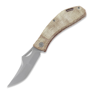 Urban EDC Supply - Urban EDC Supply Rekluse-S Taschenmesser, Brown Micarta