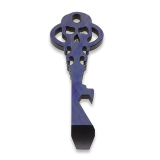 Chaves Knives - Chaves Knives Titanium Crosshatch Purple Ano
