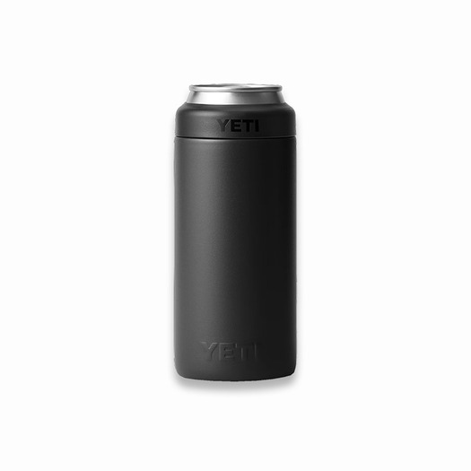 YETI Rambler, colster can insulator, black