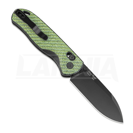 Kizer Cutlery Drop Bear Nitro-V összecsukható kés, Green Carbon Fibre