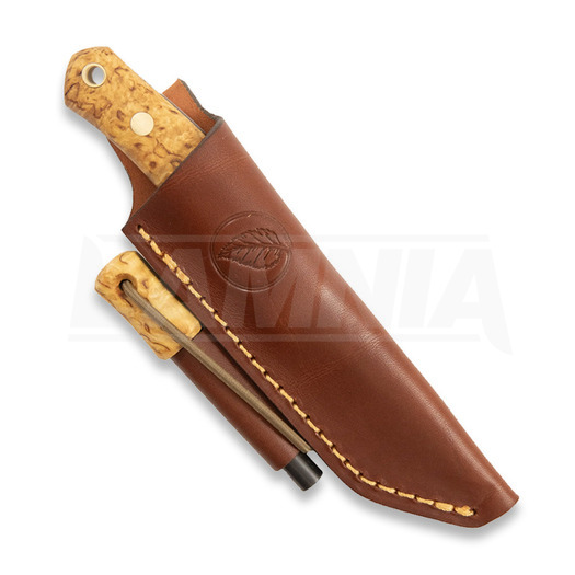 Casström No.8 SFK Curly Birch with firestriker kniv 12828