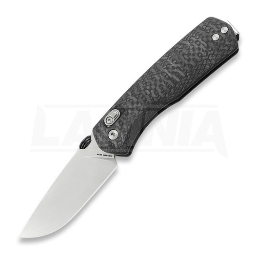 The James Brand The Carter - Carbon Fiber / Stainless / Straight összecsukható kés