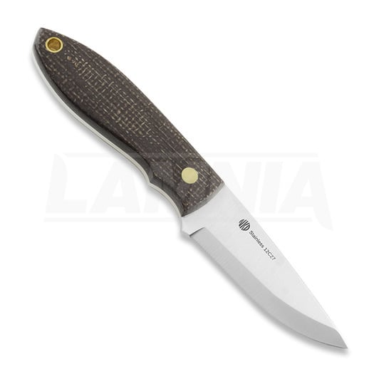 Nordic Knife Design Lizard 75 knife, bison, scandi