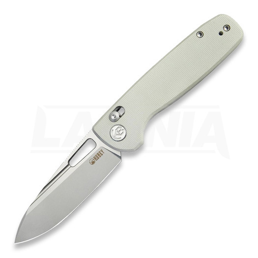 Kubey Bluff Axis Lock White G10 összecsukható kés