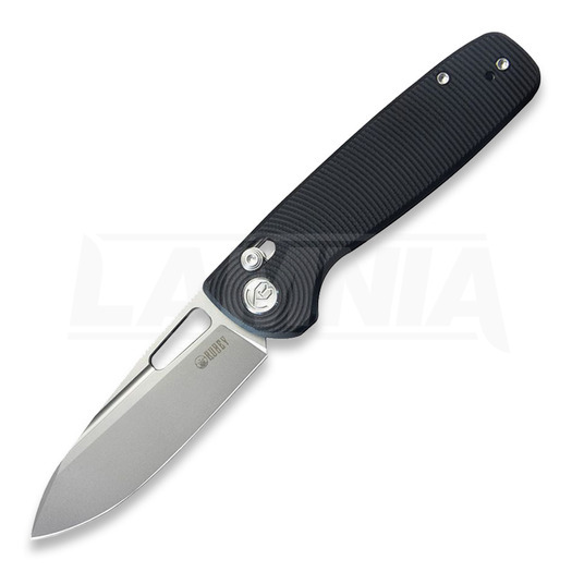 Kubey Bluff Axis Lock Black G10 összecsukható kés