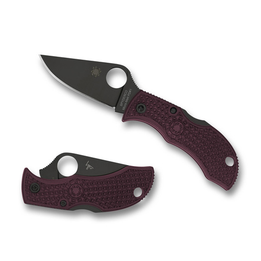 Navaja Spyderco Manbug Burgundy Lgwt CTS-PD#1 Sprint Run MBBGBKP