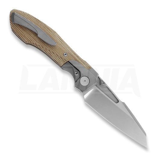 Navalha Null Knives Voodoo - Natural Micarta