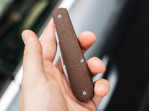 Böker Coffin Jute Micarta összecsukható kés 112946